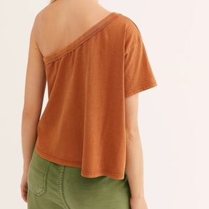 Free People We The Free Aubrey Tee - 🍊 Sz Small